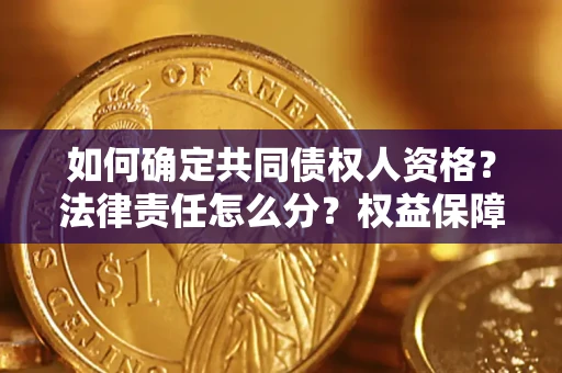 武汉如何确定共同债权人资格？法律责任怎么分？权益保障技巧揭秘！