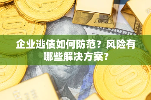 武汉企业逃债如何防范？风险有哪些解决方案？