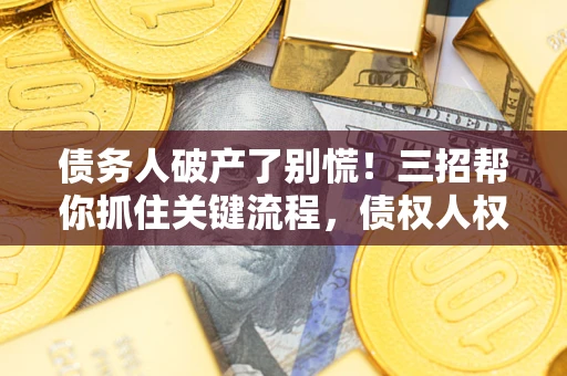 武汉债务人破产了别慌！三招帮你抓住关键流程，债权人权益不再缩水