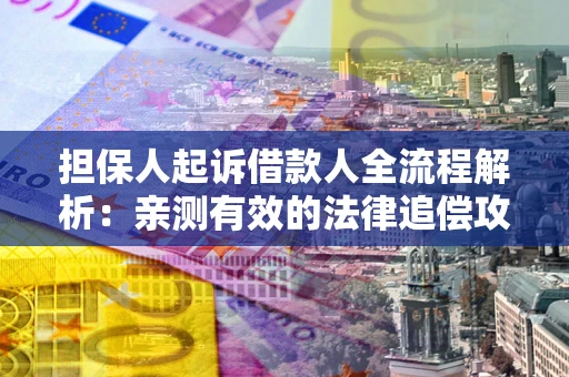 武汉担保人起诉借款人全流程解析：亲测有效的法律追偿攻略