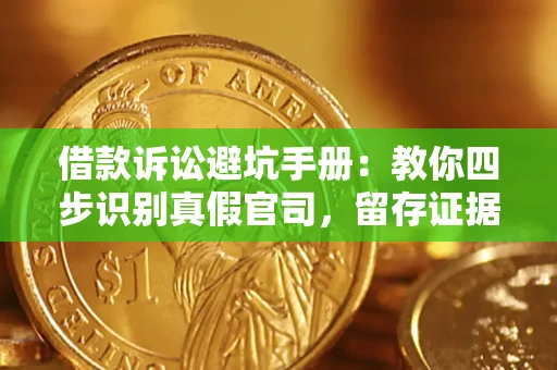 武汉借款诉讼避坑手册：教你四步识别真假官司，留存证据不踩雷