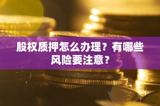 武汉股权质押怎么办理？有哪些风险要注意？