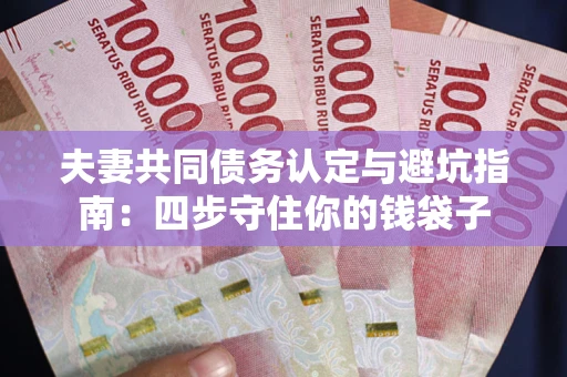 武汉夫妻共同债务认定与避坑指南：四步守住你的钱袋子