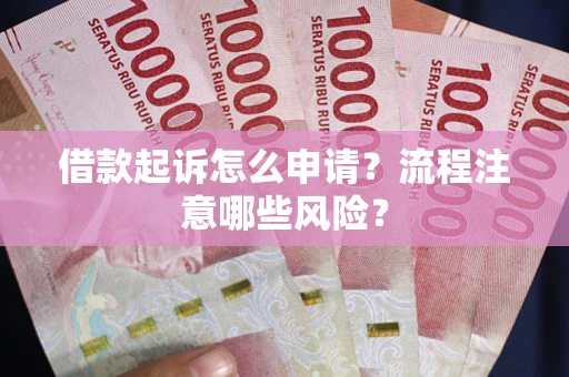 武汉借款起诉怎么申请？流程注意哪些风险？