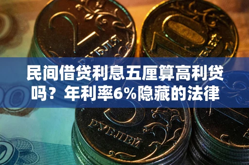 武汉民间借贷利息五厘算高利贷吗？年利率6%隐藏的法律风险全解析