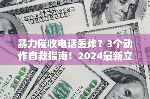 武汉暴力催收电话轰炸？3个动作自救指南！2024最新立案标准全解析