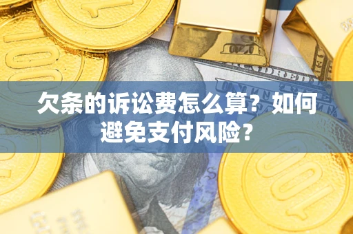 武汉欠条的诉讼费怎么算？如何避免支付风险？