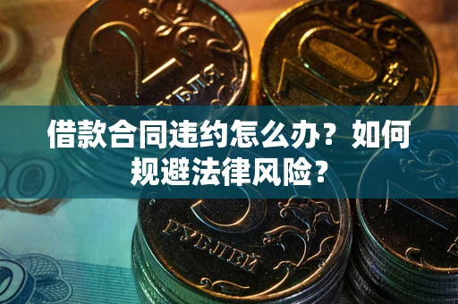 武汉借款合同违约怎么办？如何规避法律风险？